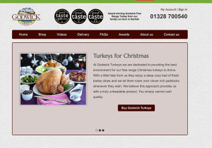Seasonal SEO Online turkey sales at Christmas