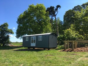 glamping norfolk, a shepherd hut 